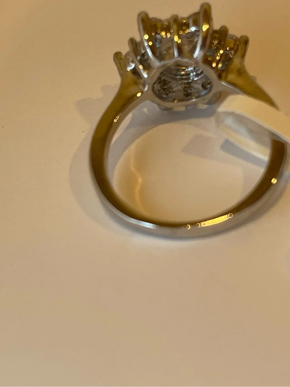 Moissanite 1.5 carats size 7 gorgeous ring originally $799